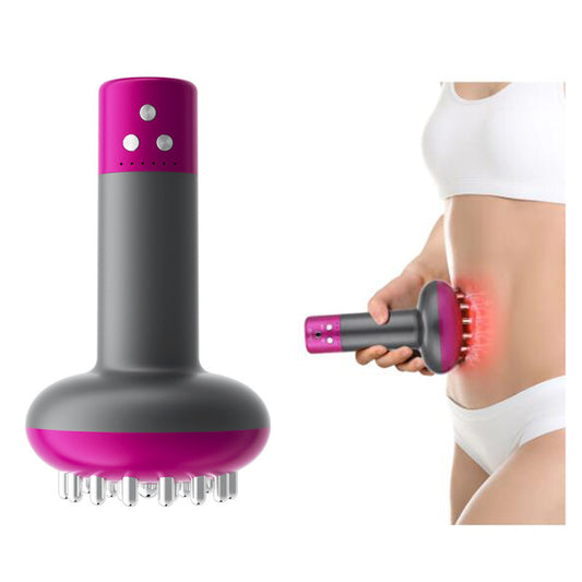 Micro-current Heating Electric Meridian Massage Brush for Full Body