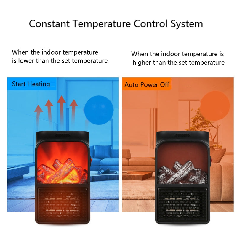 Flame Heater Household Portable Mini Heater