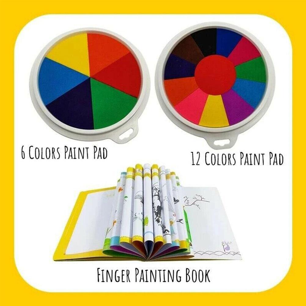 Children's DIY Finger Painting Ink Pad