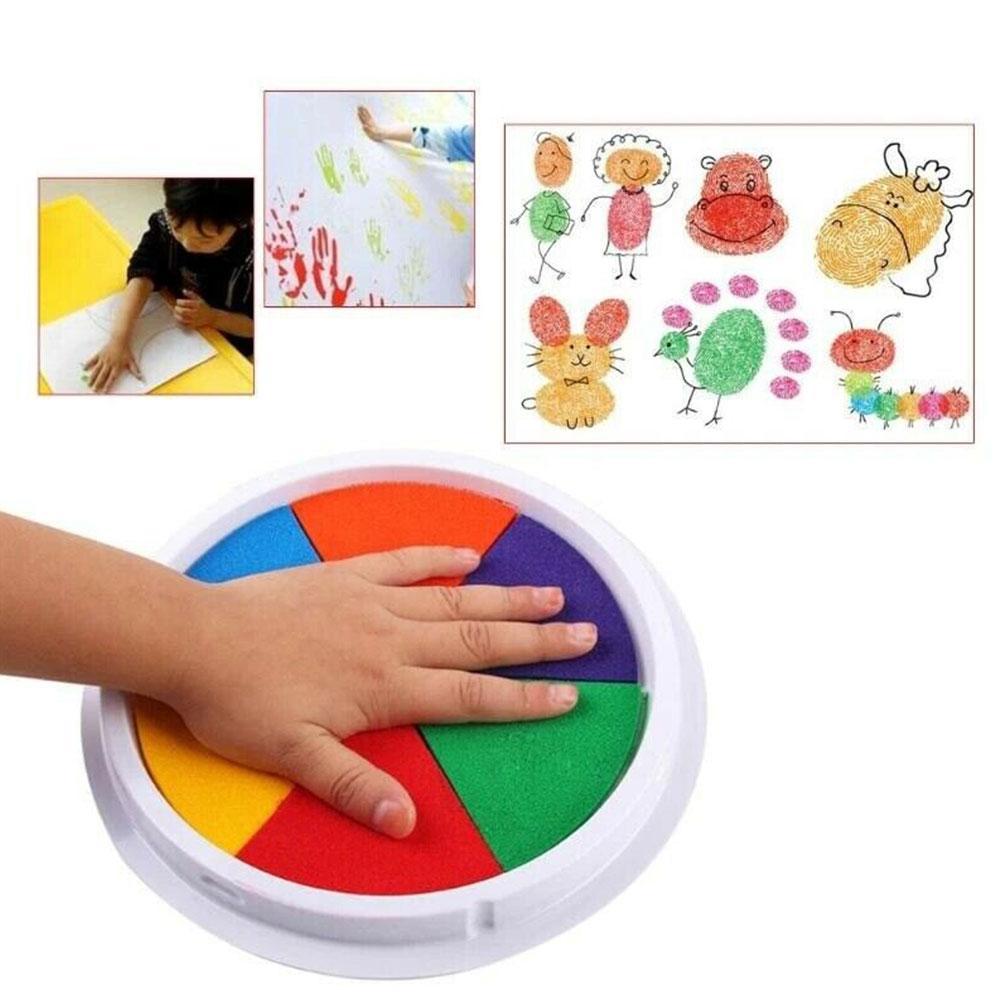 Children's DIY Finger Painting Ink Pad