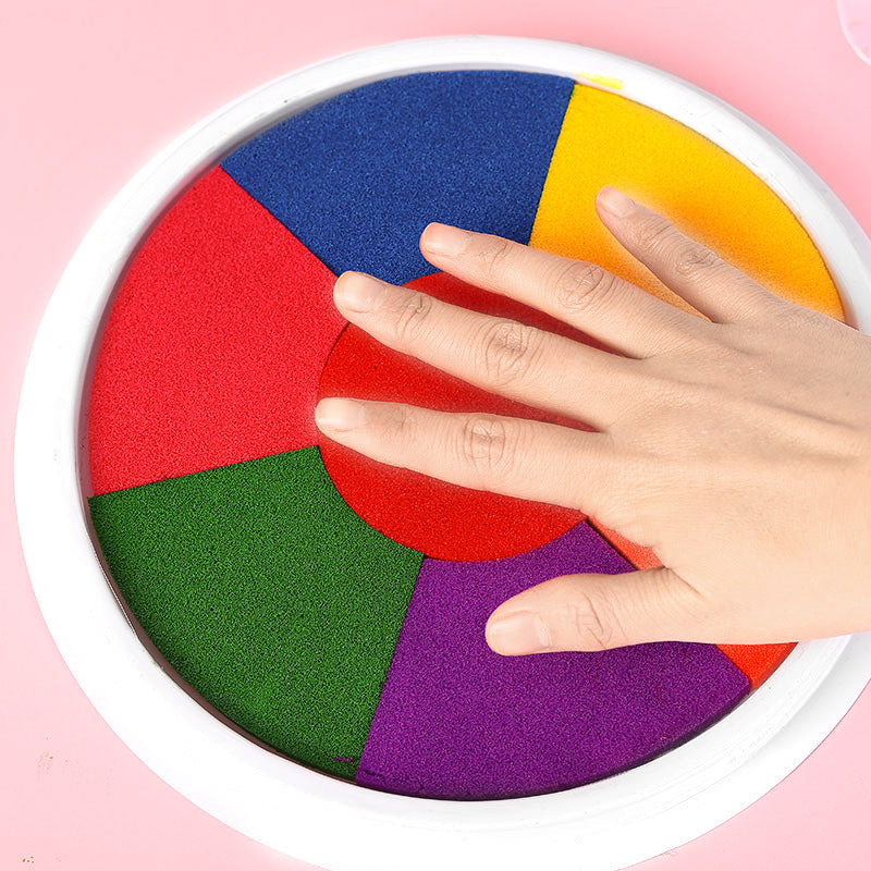 Children's DIY Finger Painting Ink Pad