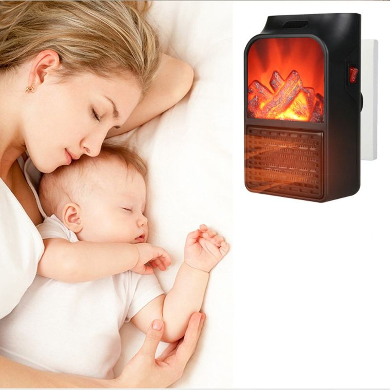 Flame Heater Household Portable Mini Heater